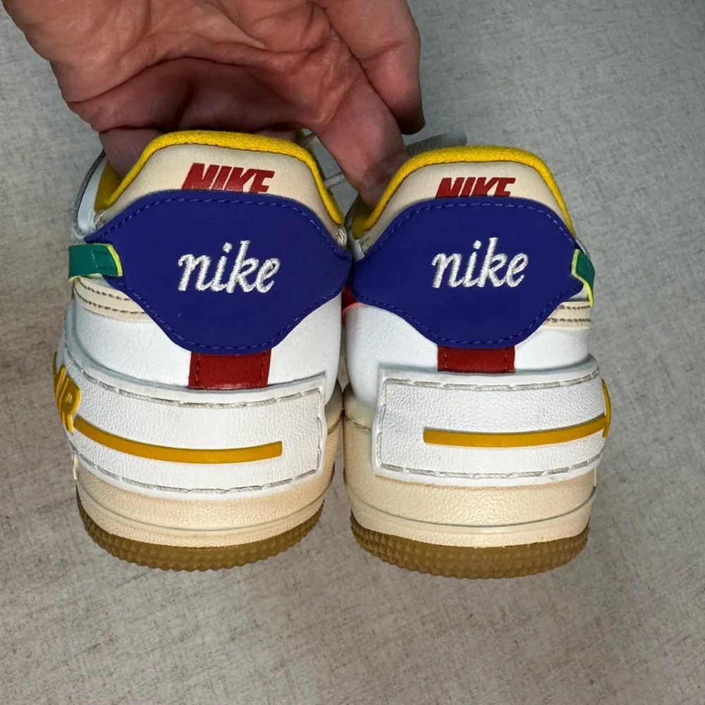 Nike Air Force 1 Shadow White Green Size 6.5